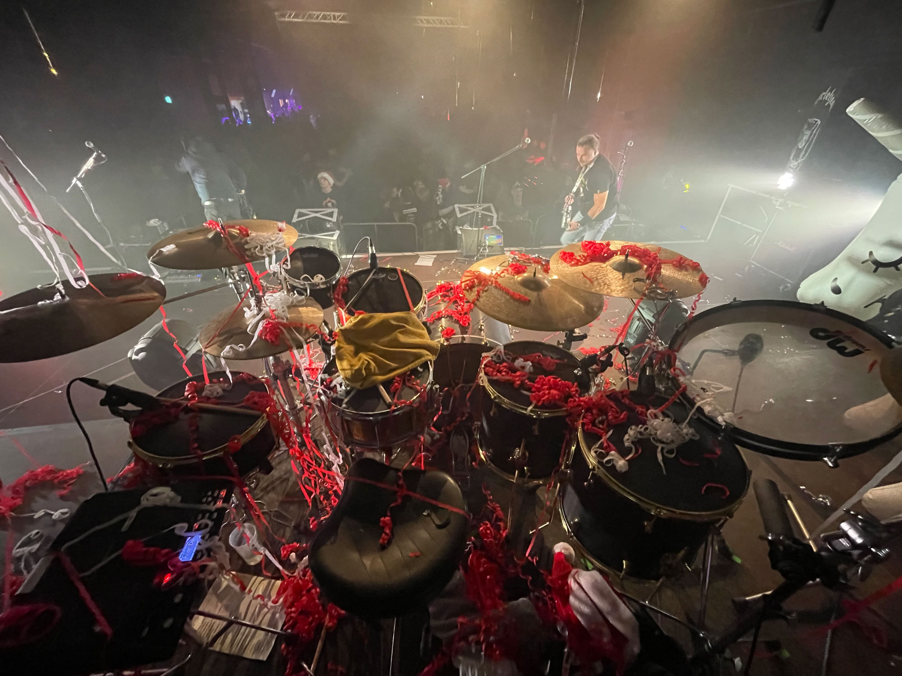 Alex Franken Schlagzeuger Fine R.I.P. Rip Woinachtsfeschd Halle 101 Speyer